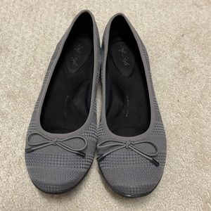 Hush Puppies Soft Style Grey Slip Ons